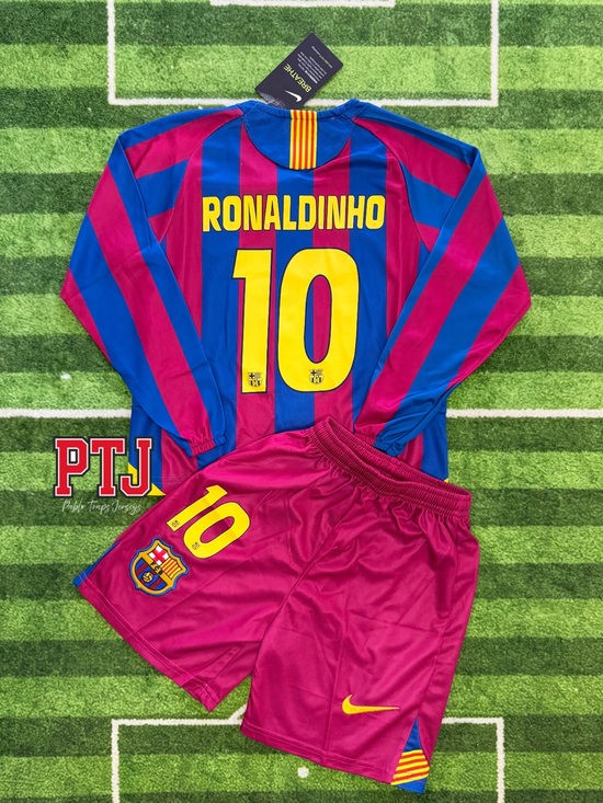 Other - Kid’s Ronaldinho FC Barcelona Home Jersey